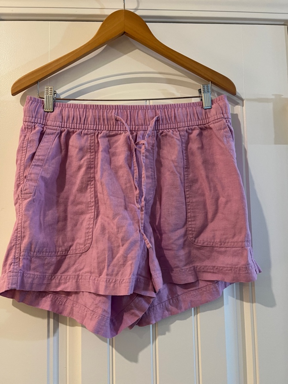 Gap linen blend pull on shirts